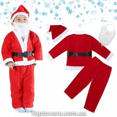 Дитячий костюм Санта Клаус розмір L 3279 фото