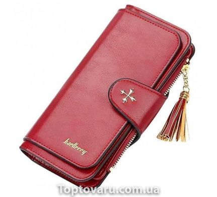 Жіночий гаманець для грошей Baellerry N2341 Вишневий 6028 фото