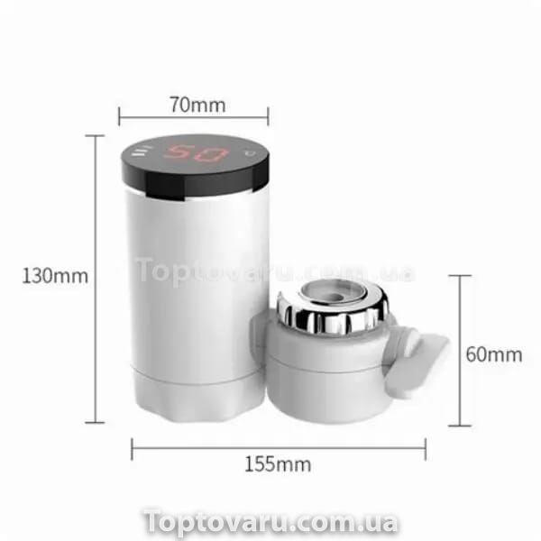 Проточный водонагреватель с экраном Heating Faucet FT005 (Белый) 10361 фото