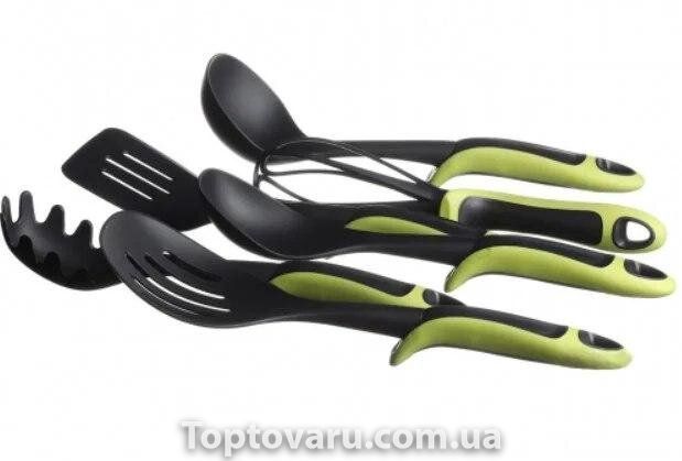 Набір кухонного приладдя KITCHEN TOOLS зелений 2095 фото