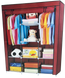 Складаний тканинний шафа Storage Wardrobe 28130 червоний 2836 фото 1