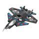 Літак на радіокеруванні Винищувач toy airplane AND JX2085 Чорний із синім 34150 фото 1