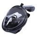 Маска для дайвінгу універсальна універсальна swiming mask Чорна S/M 27980 фото 4