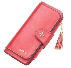 Жіночий гаманець для грошей Baellerry N2341 Червоний 6029 фото