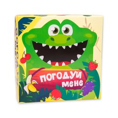 Настільна гра Strateg Погодуй мене - Крокодил українською мовою 30379 30379-00002 фото