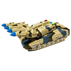Іграшка Танк із підсвічуванням та звуком на батарейках Military Tank 15349 фото