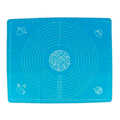 Силіконовий килимок для випічки Benson BN-024 (49*40см) Блакитний 12688 фото