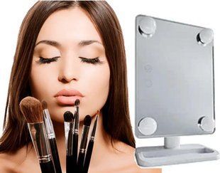 Настольное косметическое зеркало для макияжа Cosmetie MIRROR 4445 фото