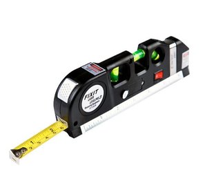 Лазерний рівень нівелір Fxit Laser Level Pro 3 + рулетка + рівень 2589 фото