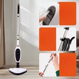 Швабра паровая треугольная 1300Втsteam mop AND LY-1103 Серая 33364 фото