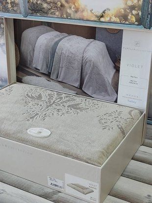 Простирадло Pupilla Violet kahve 220х240 Махра/Велюр 17530 фото