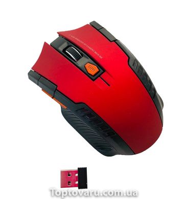 Миша бездротова Wireless Office Mouse 2.4 GHZ Червона 4835 фото
