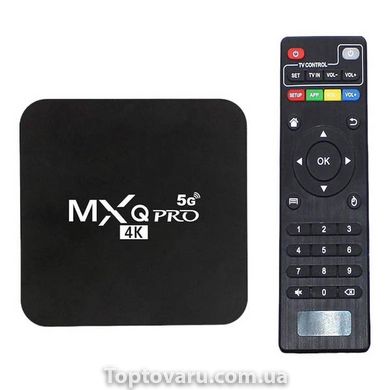 Смарт-TV приставка TV-BOX MXQ Pro 4K, 2 Гб ОЗУ, 16 Гб HDD, Android 13 14305 фото