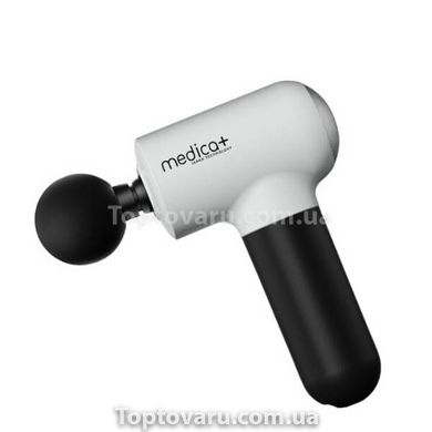 Масажер для тіла та м'язів перкусійний ручний Medica+ MassHand Pro 4.0 (Японія) Білий 50235 18437 фото