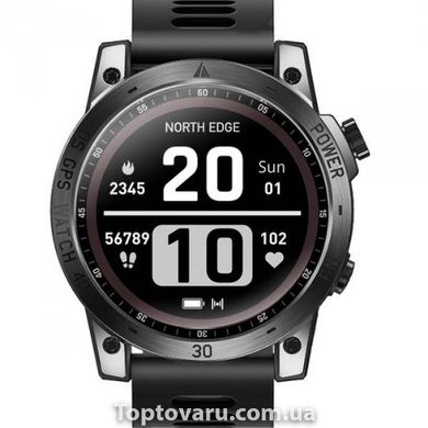 Смарт-часы North Edge CrossFit GPS Black с компасом 15001 фото