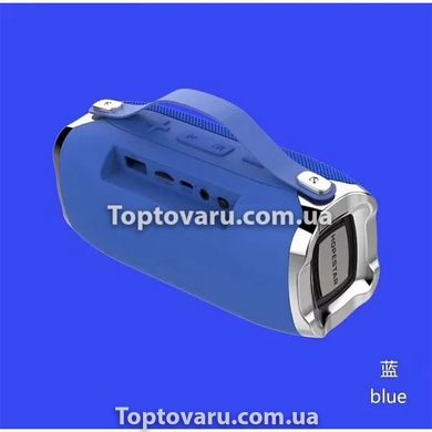 Портативна бездротова вологозахищена стерео колонка Hopestar H36 Mini Супер Баси синя 387 фото