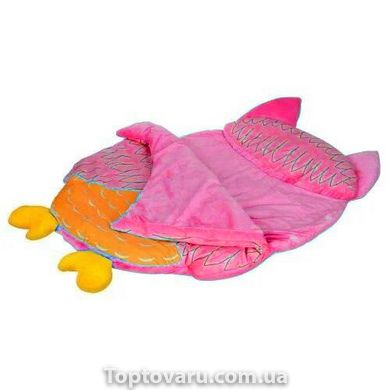 Дитячий спальний мішок Сова (102 * 76 см) для хлопчиків і дівчаток Рожевий 2299 фото