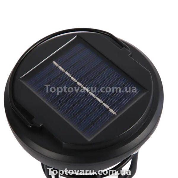 Ліхтар вуличний підвісний на сонячній панелі CL-T88 Outdoor Induction Solar Light Чорний 28199 фото
