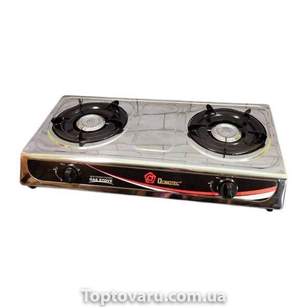 Газова плита настільна 2 конфорки Domotec MS 6606 34474 фото