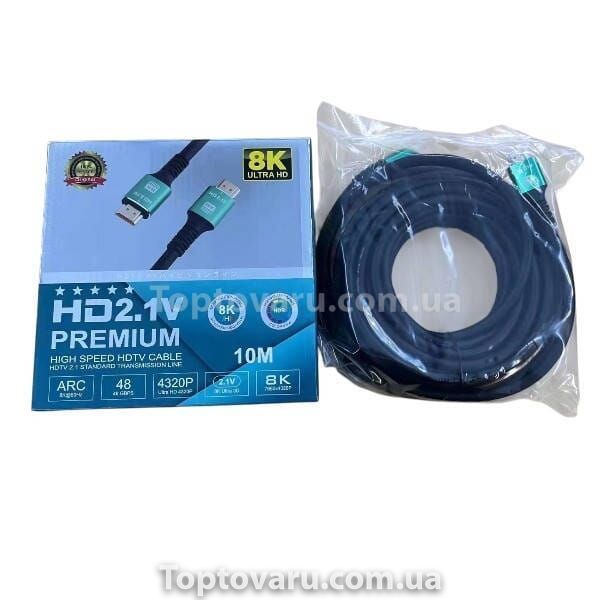Кабель HDMI/HDMI (V.2.1) 8К 10м Premium 25312 фото