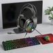 Игровой комплект клавиатура, мышь, наушники, коврик Gaming Combo 4-in-1 T-Wolf TF-400 Черный 36438 фото 4
