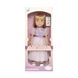 Лялька Модниця у фіолетовому платті 45см Baby Ardana 15543 фото 1